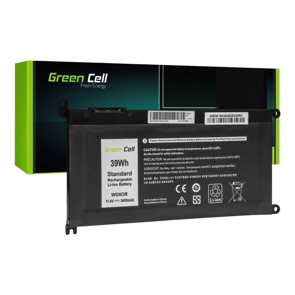 GREENCELL Green Cell - batteri för bärbar dator - Li-pol - 3400 mAh - 39 Wh