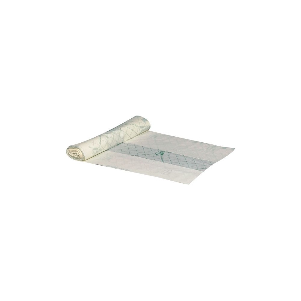 BIOBAG AB Biosäck, BioBag, transparent grön, mater-bi, 82x105cm, 80 li...