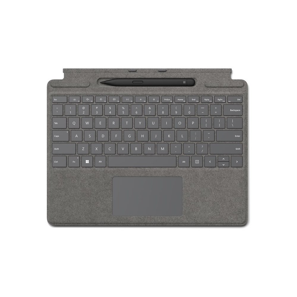 Microsoft Microsoft Surface Pro Signature Keyboard - tangentbord - med accelerometer, pekdyna, Förvarings- och laddningsfack för S...