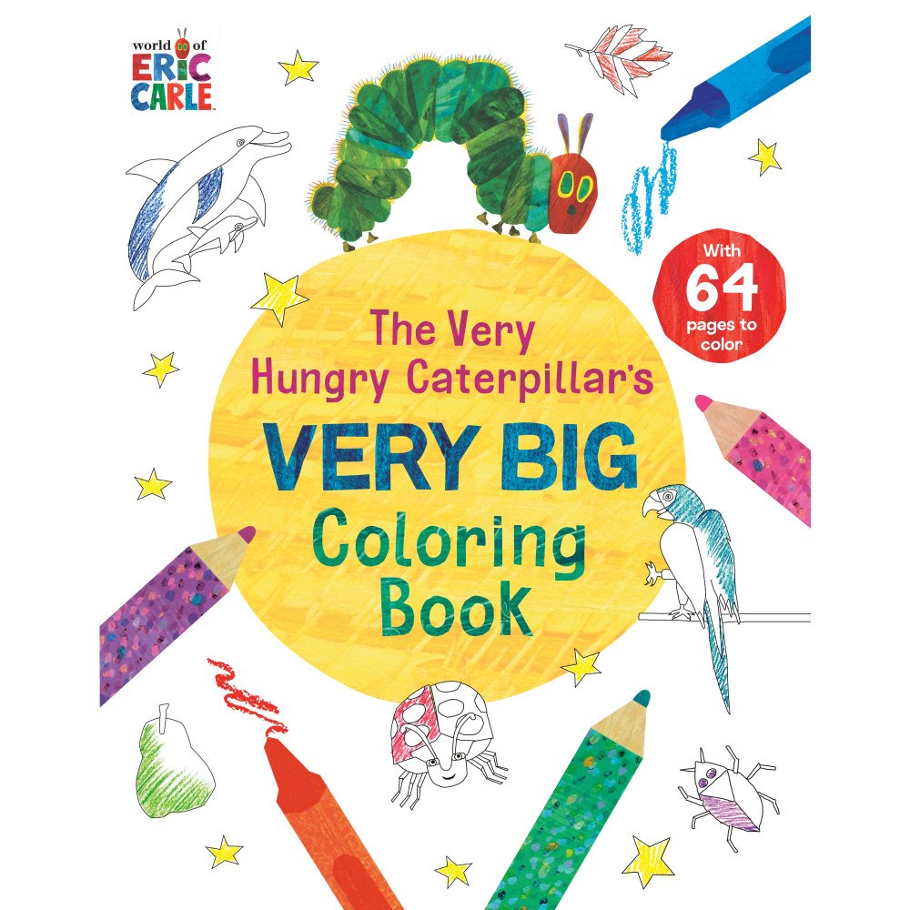 Eric Carle The Very Hungry Caterpillar's Very Big Coloring Book (häftad, eng)