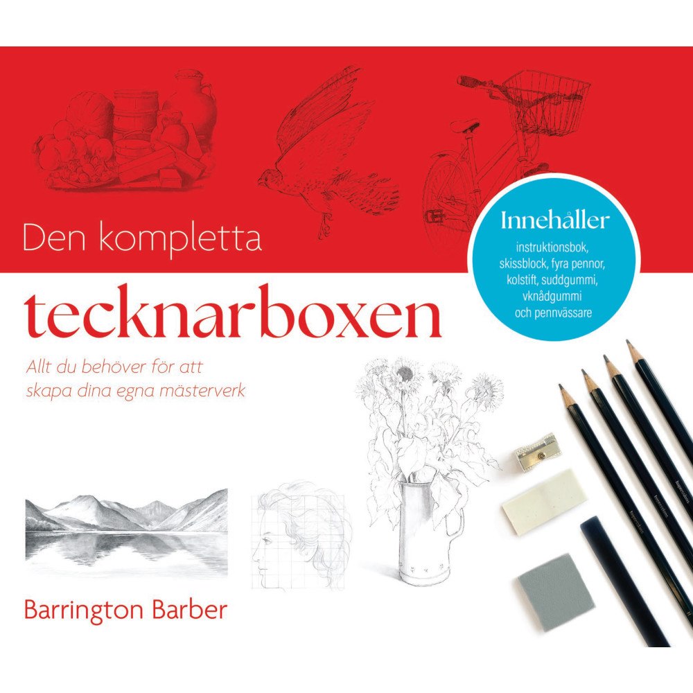 Barthelson Förlag Den kompletta Tecknarboxen : allt du behöver för att skapa dina egna mäster (bok)