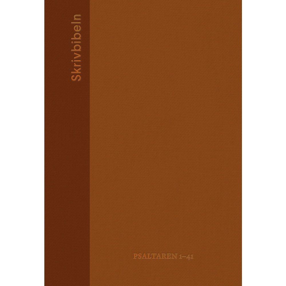 Libris förlag Skrivbibeln : psaltaren 1-41 (bok)