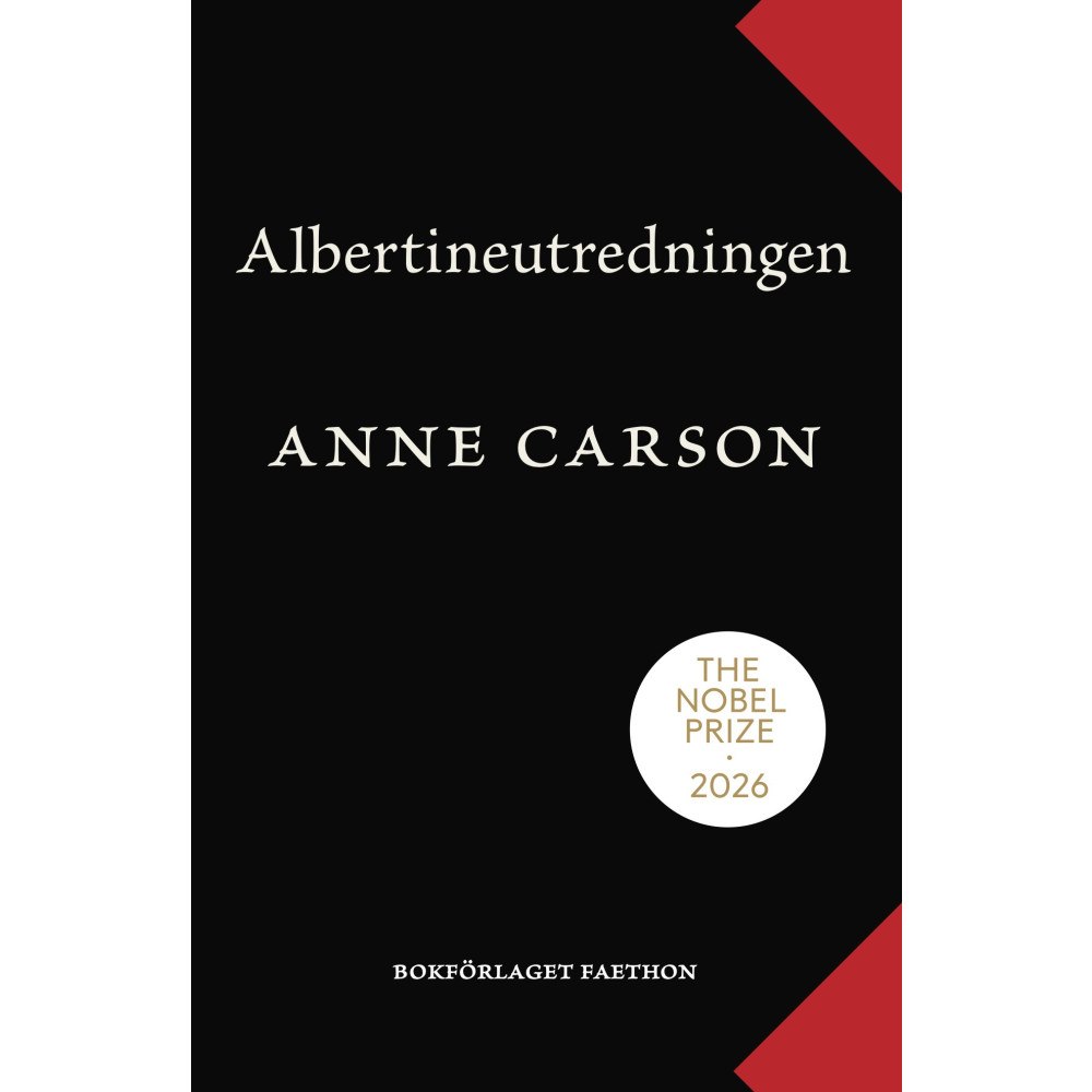 Anne Carson Albertineutredningen (bok, danskt band)