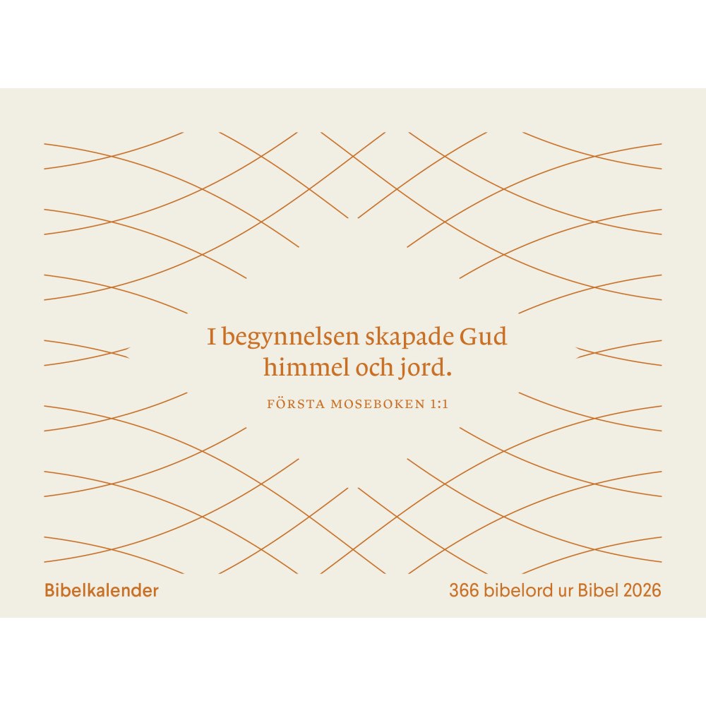 Libris förlag Bibelkalender - 366 bibelord ur Bibel 2026 (bok)