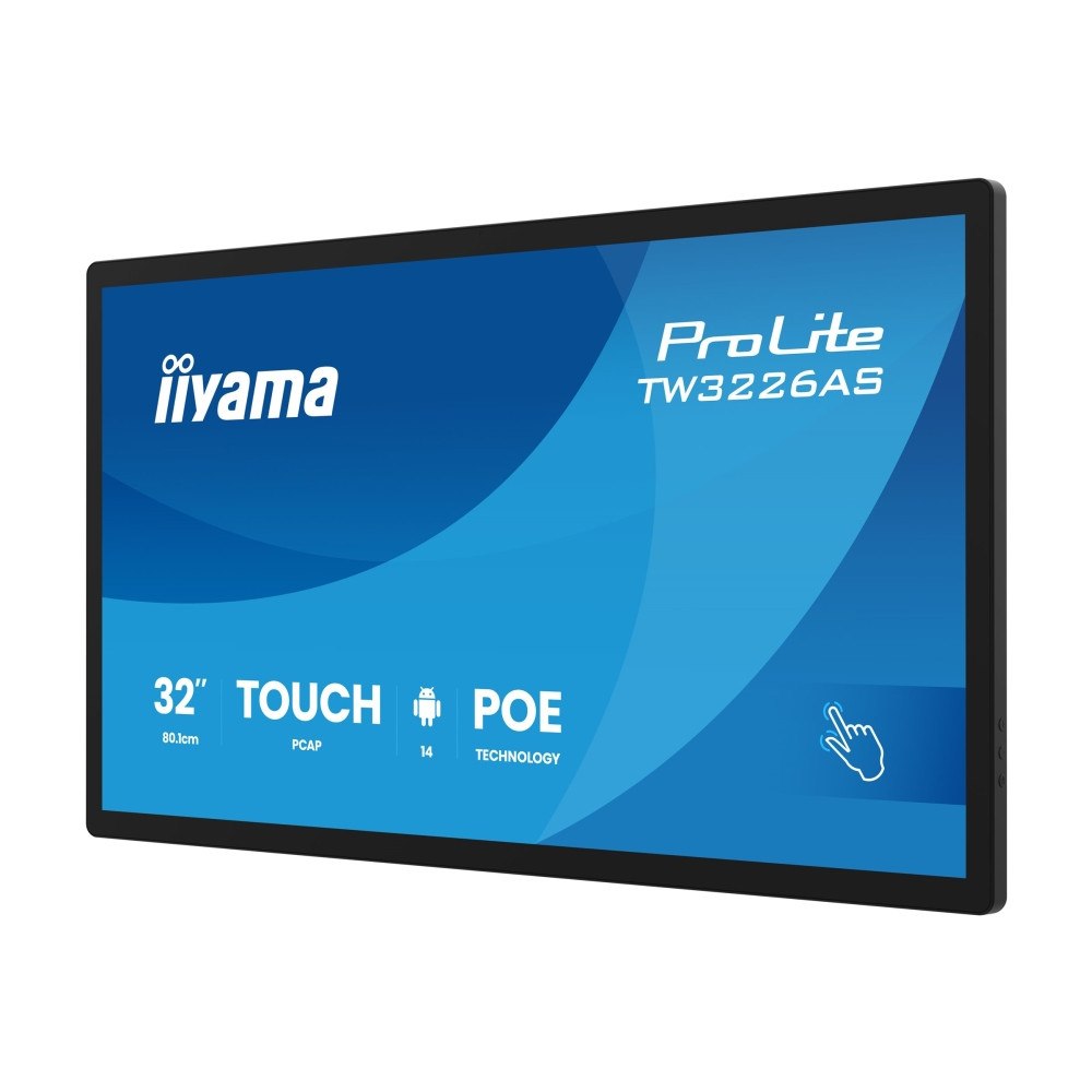 Iiyama iiyama ProLite TW3226AS-B3P - touch panel PC RK3576 - 4 GB - SSD 32 GB - LED 31.5"