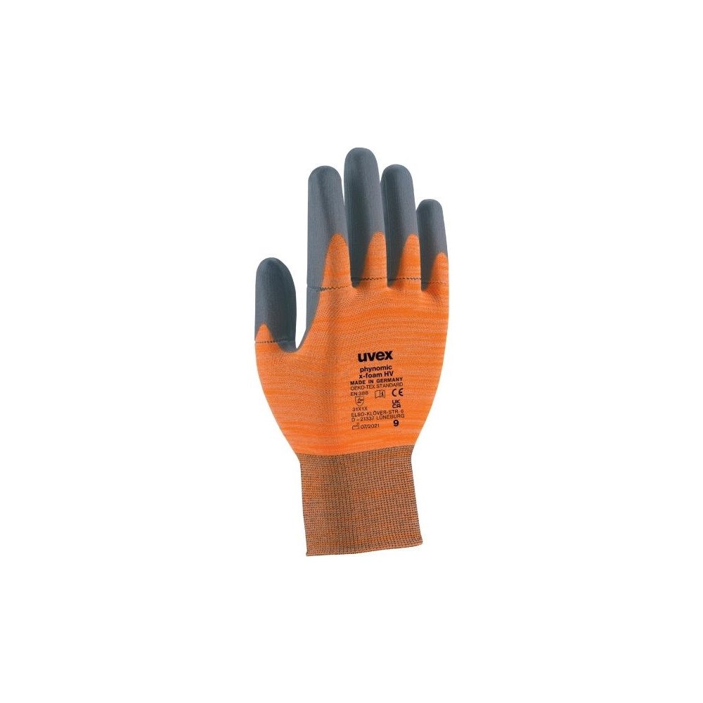 Uvex Uvex 6005410, Grå, Orange, Vuxen, Vuxen, Unisex, 1 styck, El...