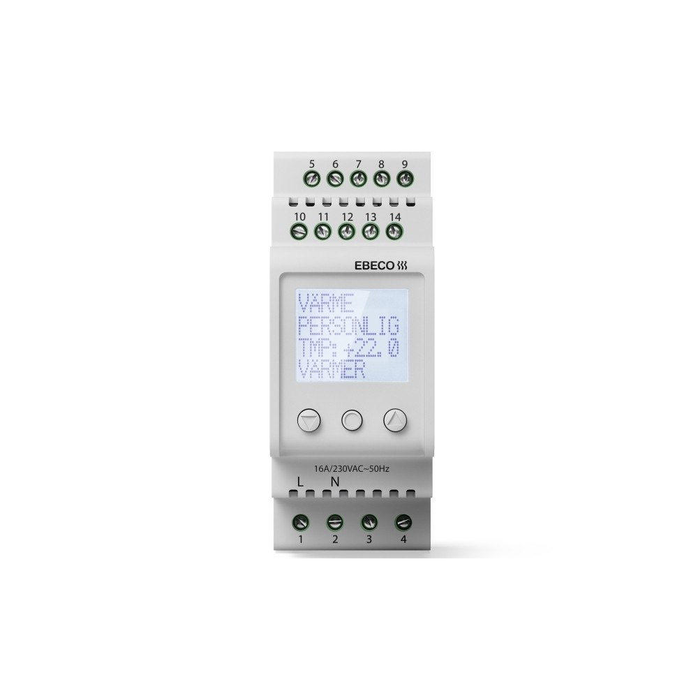 ebeco EBECO termostat DIN EB-THERM 800 för snö- och isavsmältnings...