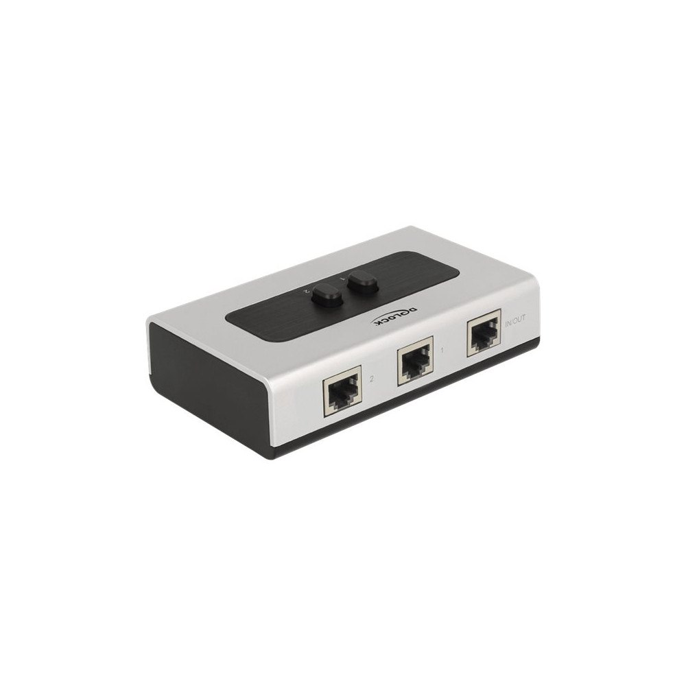 DeLOCK DeLOCK 87673 RJ45-nätverksswitch 10/100/1000 Mbps 2-portars...