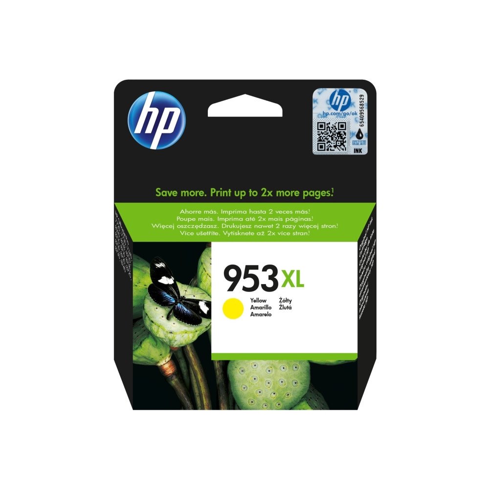 HP HP 953XL - Lång livslängd - gul - original - Officejet - bläckpatron