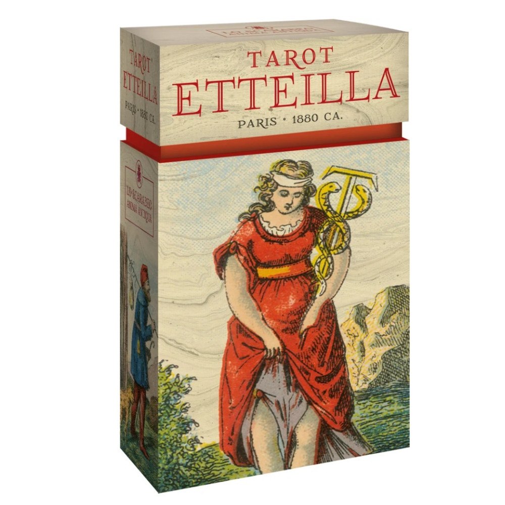 Lo Scarabeo Tarot de Etteilla (inbunden, eng)