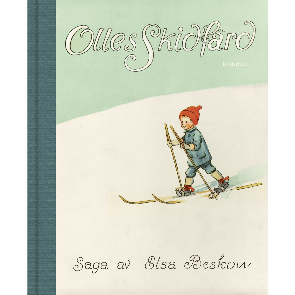 Elsa Beskow Olles skidfärd (bok, kartonnage)