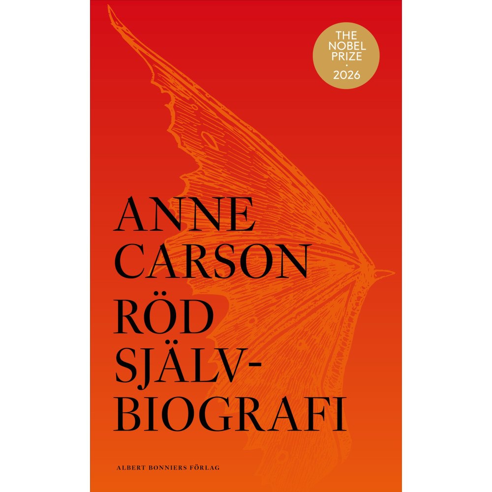 Anne Carson Röd självbiografi (inbunden)
