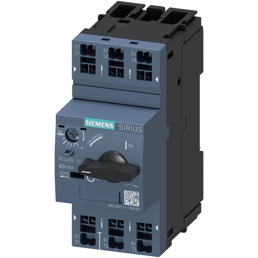 Siemens Siemens 3RV2011-1BA20 effektbrytare 1 st inställningsområde...