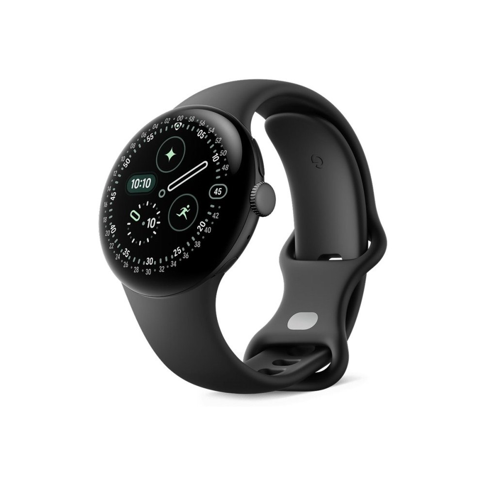 Google Google Pixel Watch 4 - mattsvart aluminium - smart klocka med aktivt band - obsidian - 32 GB
