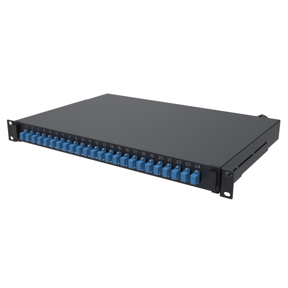 commscope CommScope 4-1671000-4, LC (UPC), Svart, Galvaniserat stål, 1...