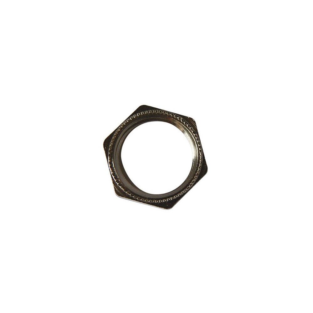 SIB SIB D3425100, Låsmutter, mässing, Metallisk, M25, 30 mm, 3,5...