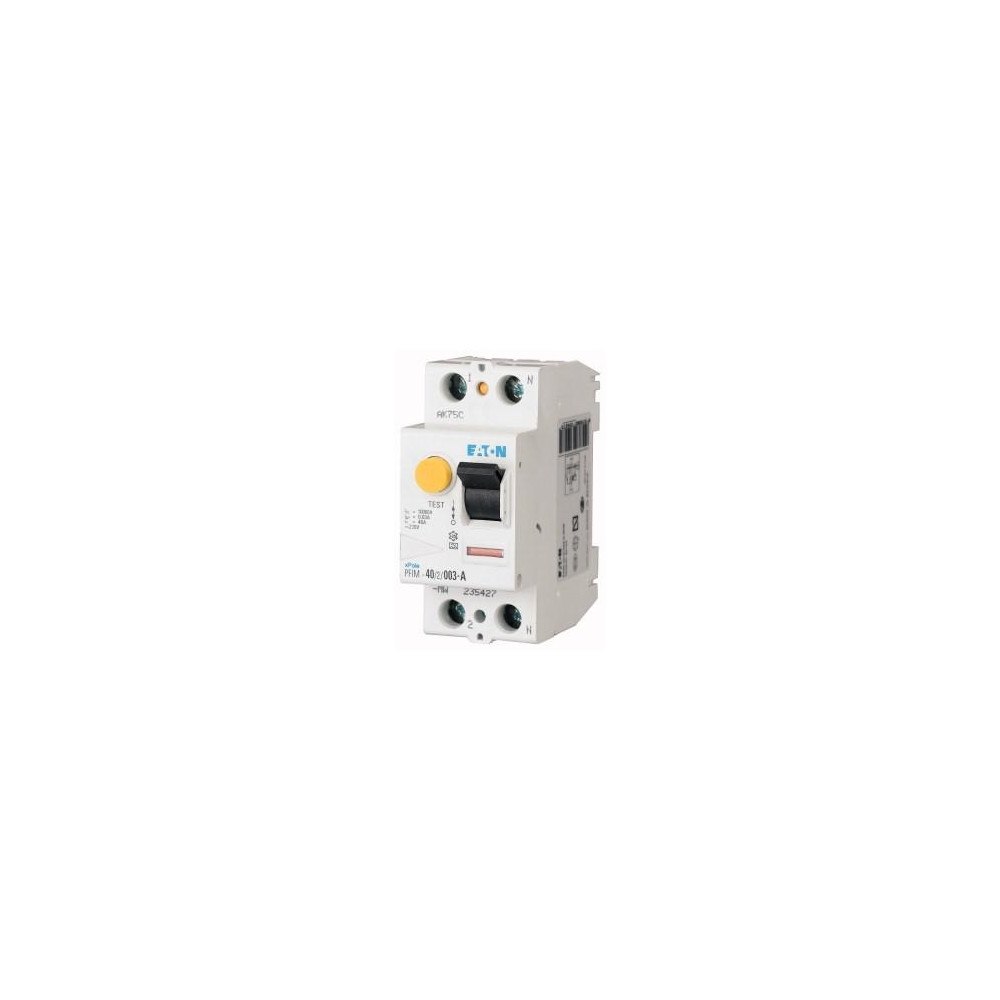 Eaton Eaton PFIM-40/2/003-A-MW jordfelsbrytare 40 A 30 mA 2P typ A