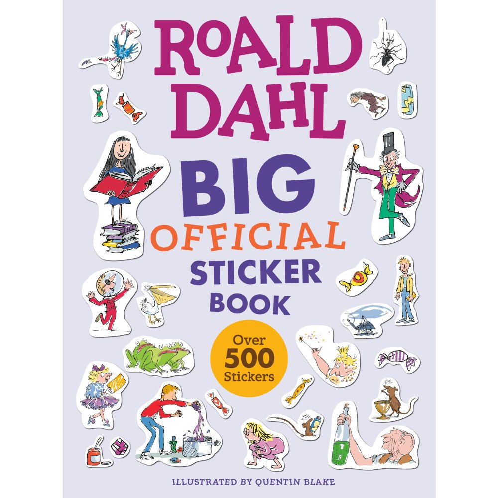Roald Dahl Roald Dahl: Big Official Sticker Book (häftad, eng)