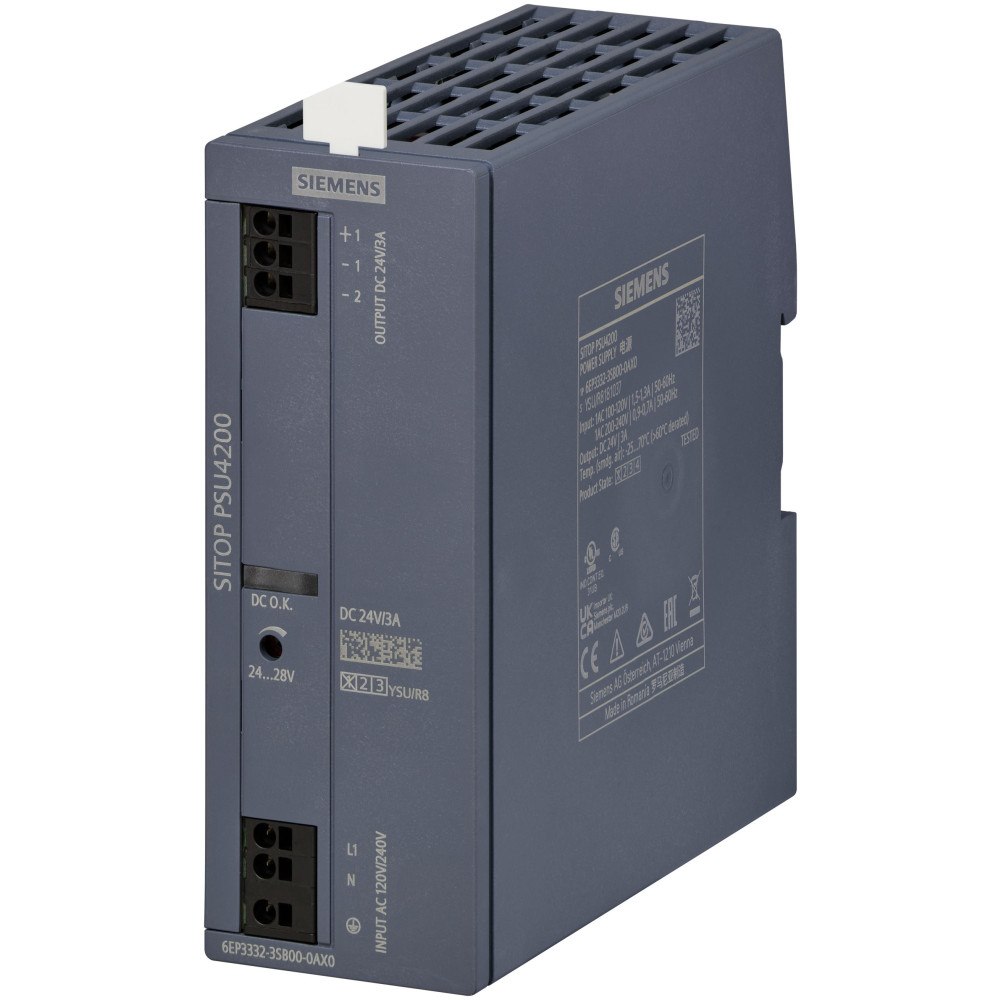 Siemens Siemens 6EP3332-3SB00-0AX0 SITOP PSU4200 Strömförsörjning 1-...