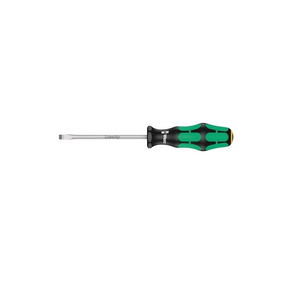 Wera Werkzeuge GmbH Wera 334 spårskruvmejsel 2,0 x 12,0 x 250 mm, svart och grön