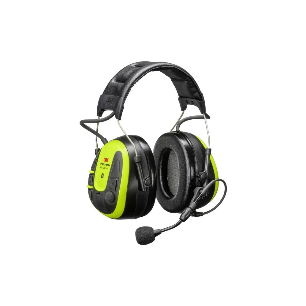 3M 3M PELTOR WS ALERT X+ headset med huvudbåge och Bluetooth MR...