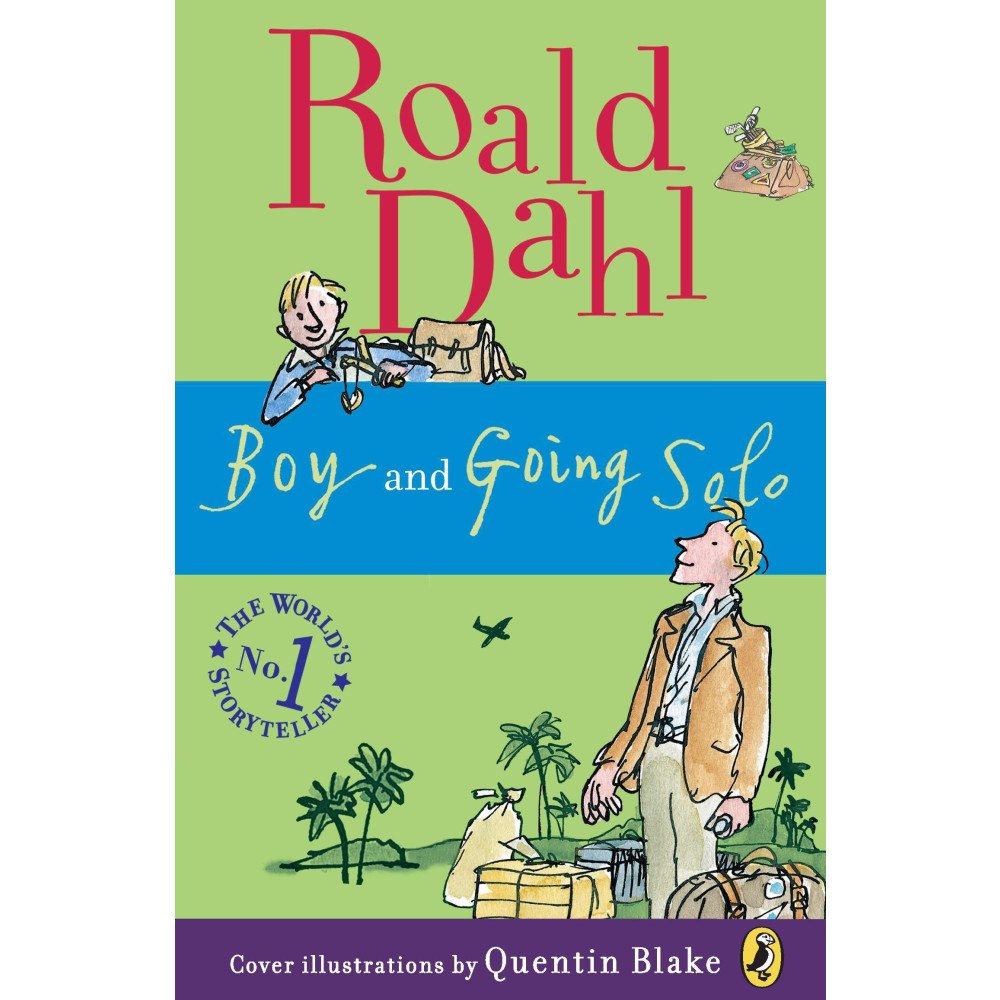 Roald Dahl Boy and Going Solo (häftad, eng)