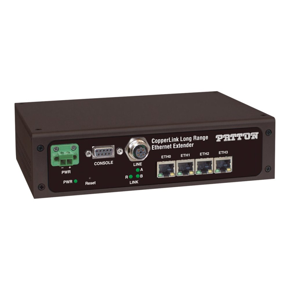 Patton Electronics Patton CopperLink CL2301E/CC/4ETH/DC - nätverksförlängare - 10Mb LAN, 100Mb LAN
