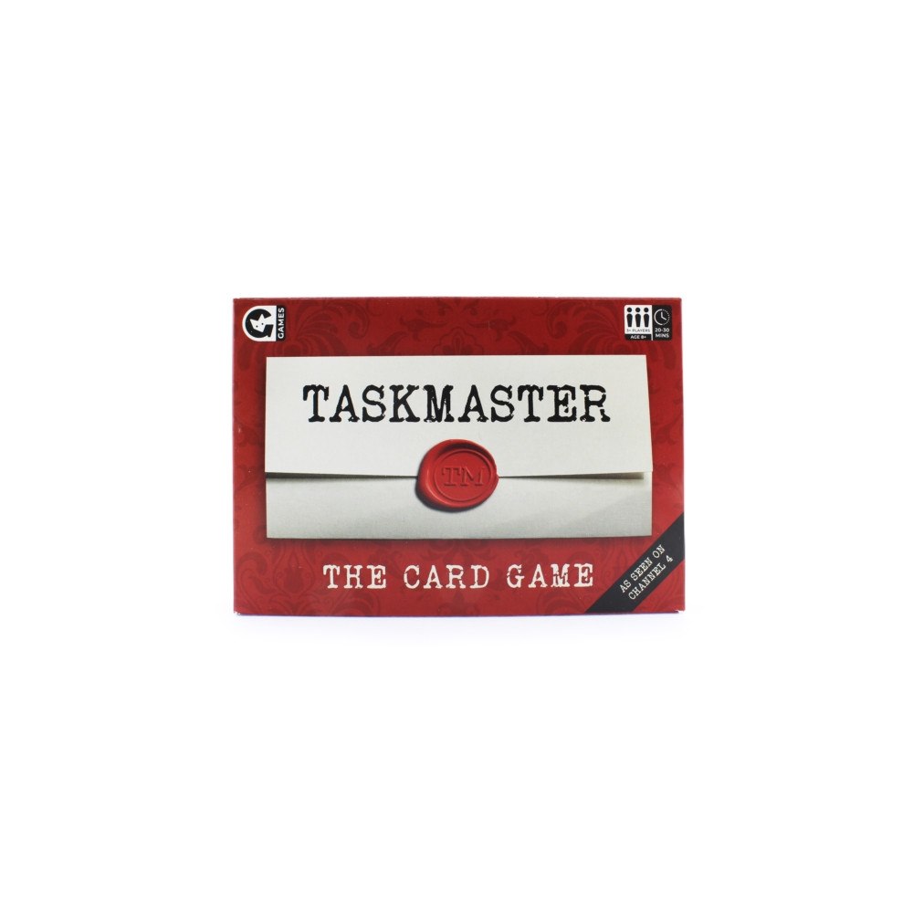 GINGER FOX Taskmaster Card Game