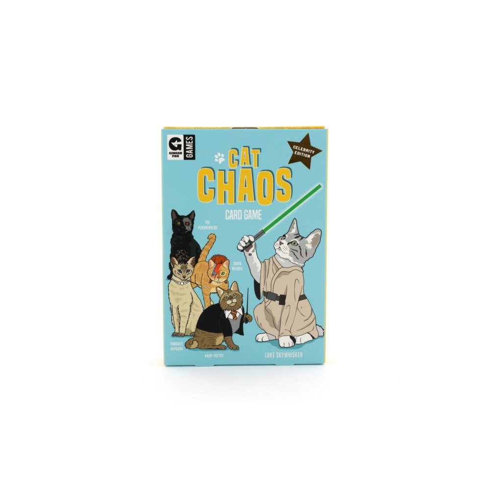 GINGER FOX Cat Chaos Card Game