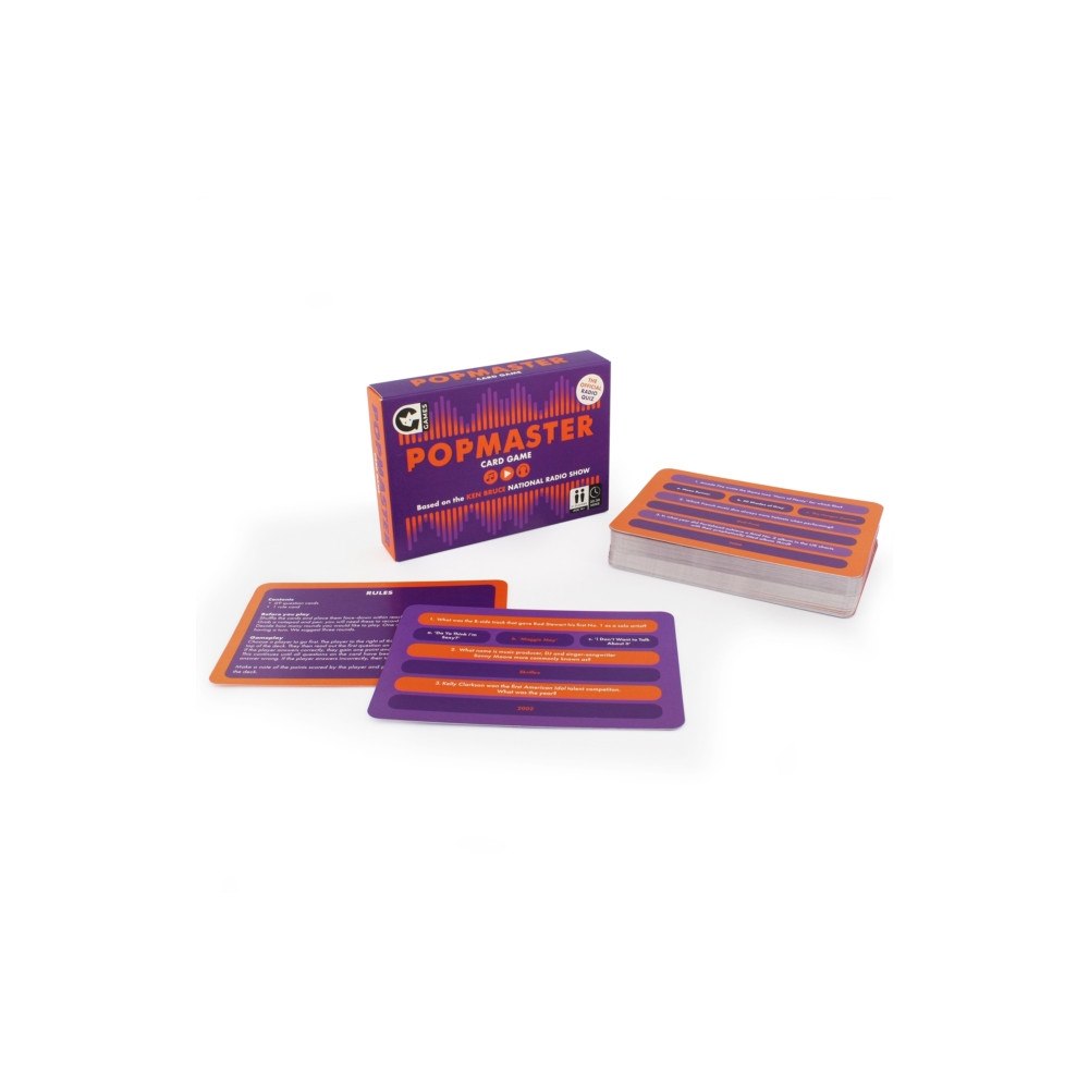GINGER FOX Popmaster Card Game