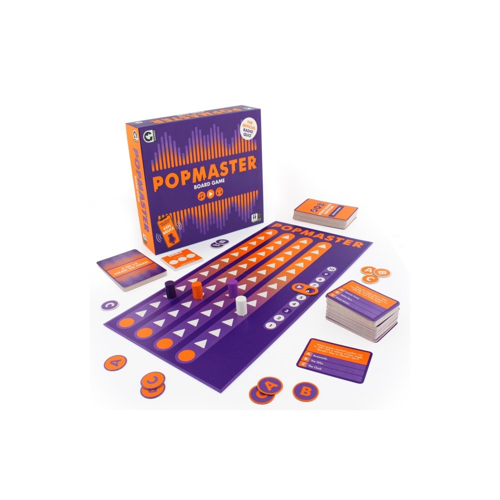 GINGER FOX Popmaster Board Game