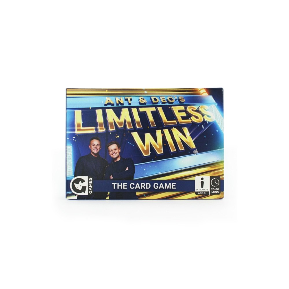 GINGER FOX Ant And Dec's Limitless Win Card Game