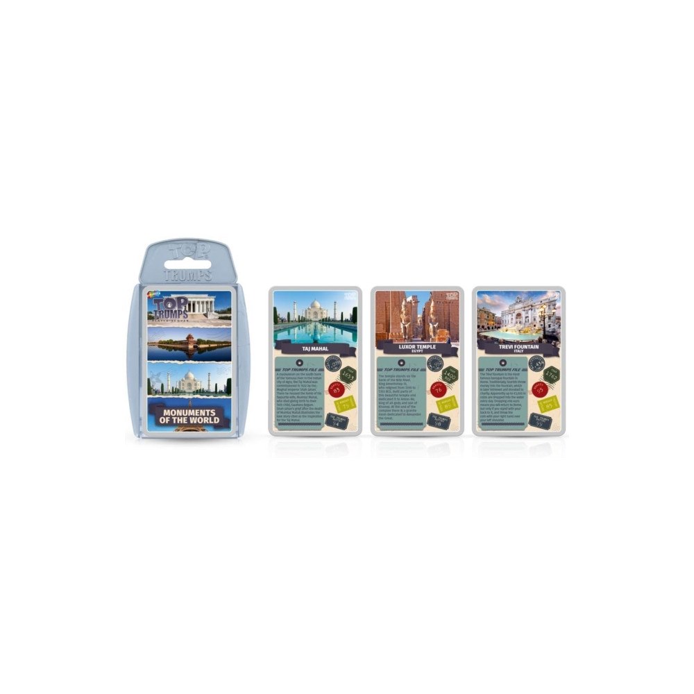 Winning Moves Monuments of the World Card Game (häftad, eng)