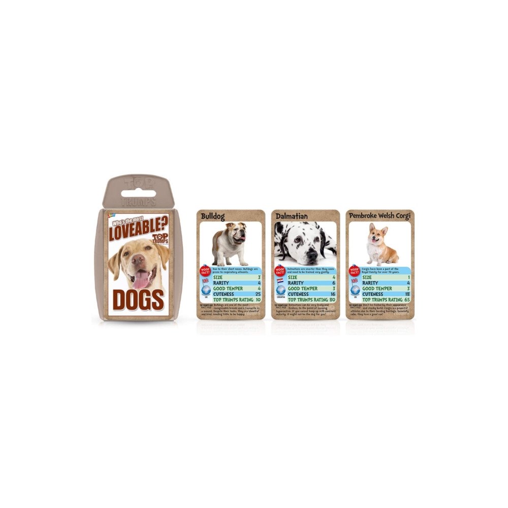 Winning Moves Dogs Card Game (häftad, eng)