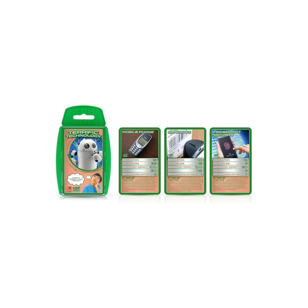 Winning Moves TT Stem Terrific Tech Card Game (häftad, eng)