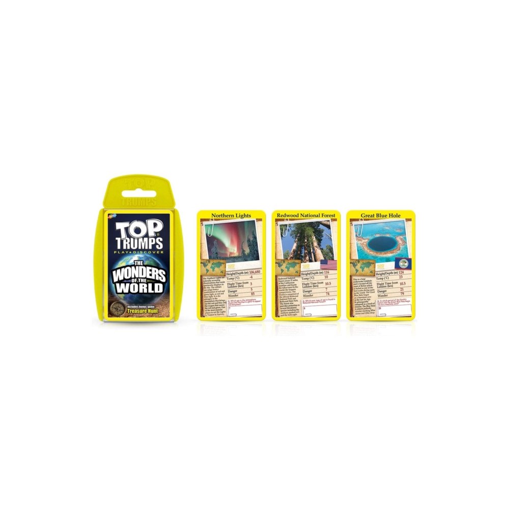 Winning Moves Wonders of the World Card Game (häftad, eng)