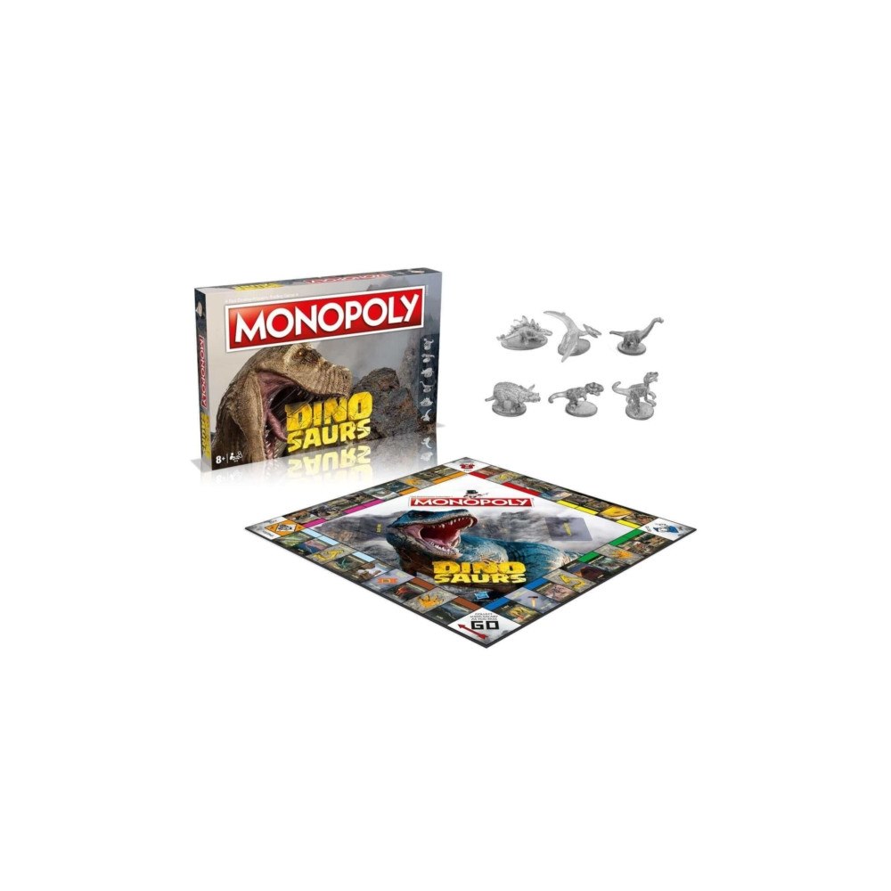 Winning Moves Dinosaurs Monopoly Game (häftad, eng)