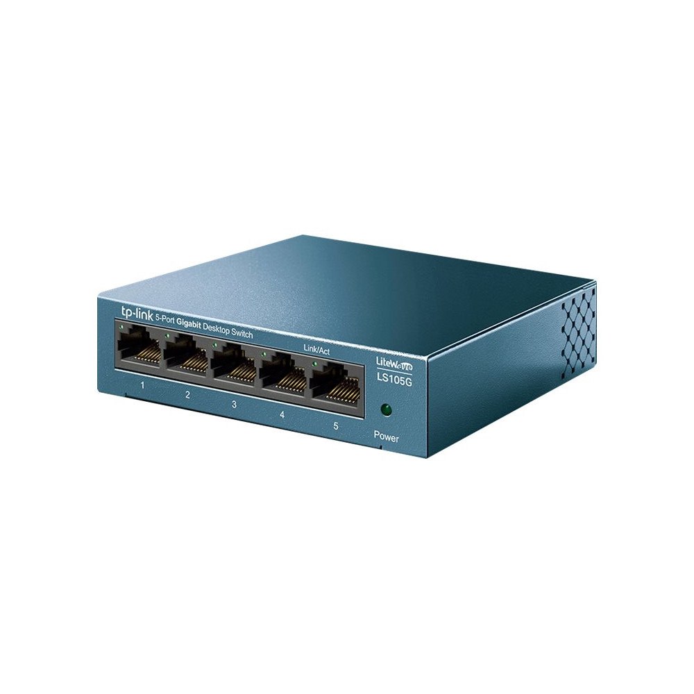 TP-LINK TP-Link LiteWave LS105G nätverksswitch 5-portars Gigabit Eth...
