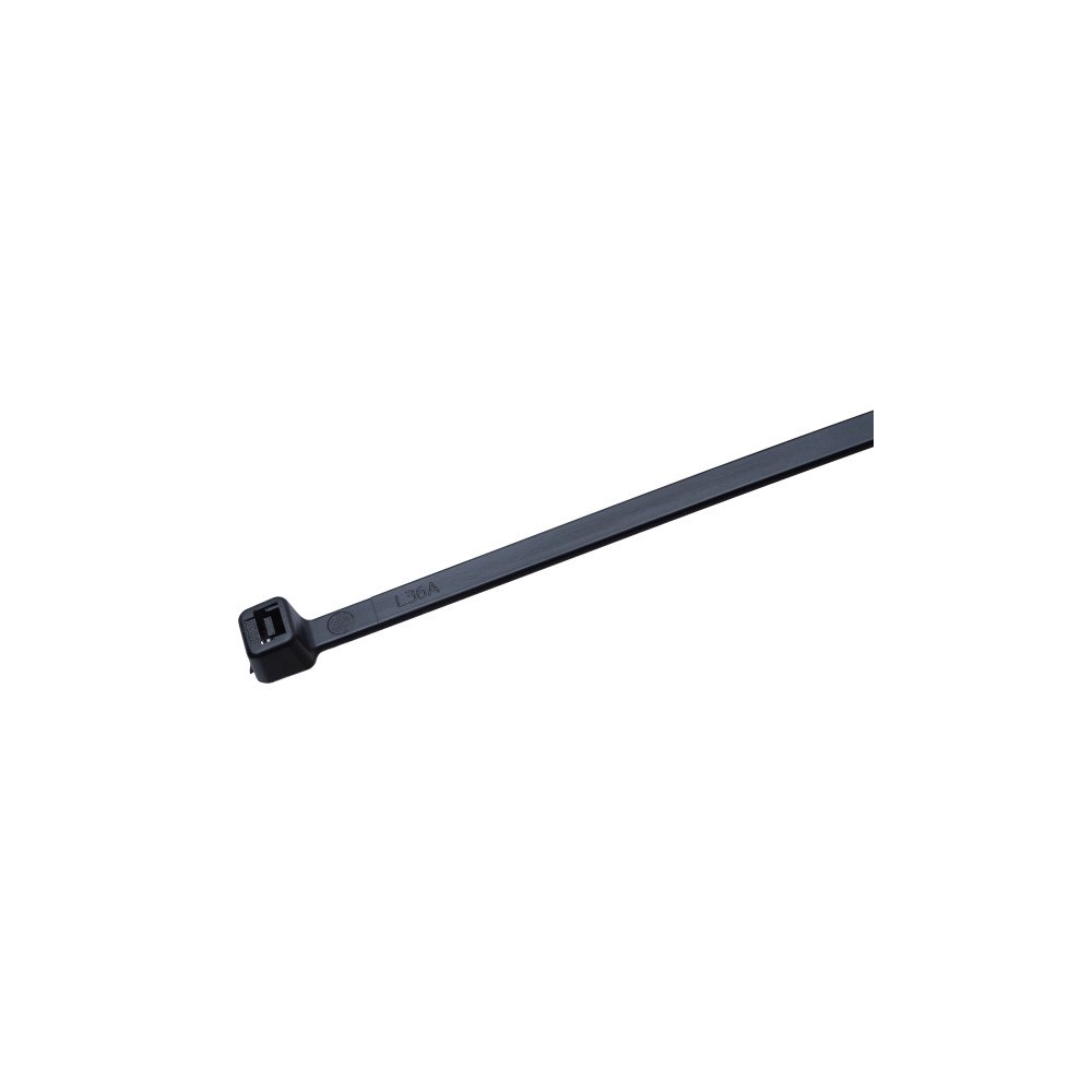 Solar Plus Kabelbinder 4,6X160 sort UV-bestandig, Max Ø diameter 36,6mm...