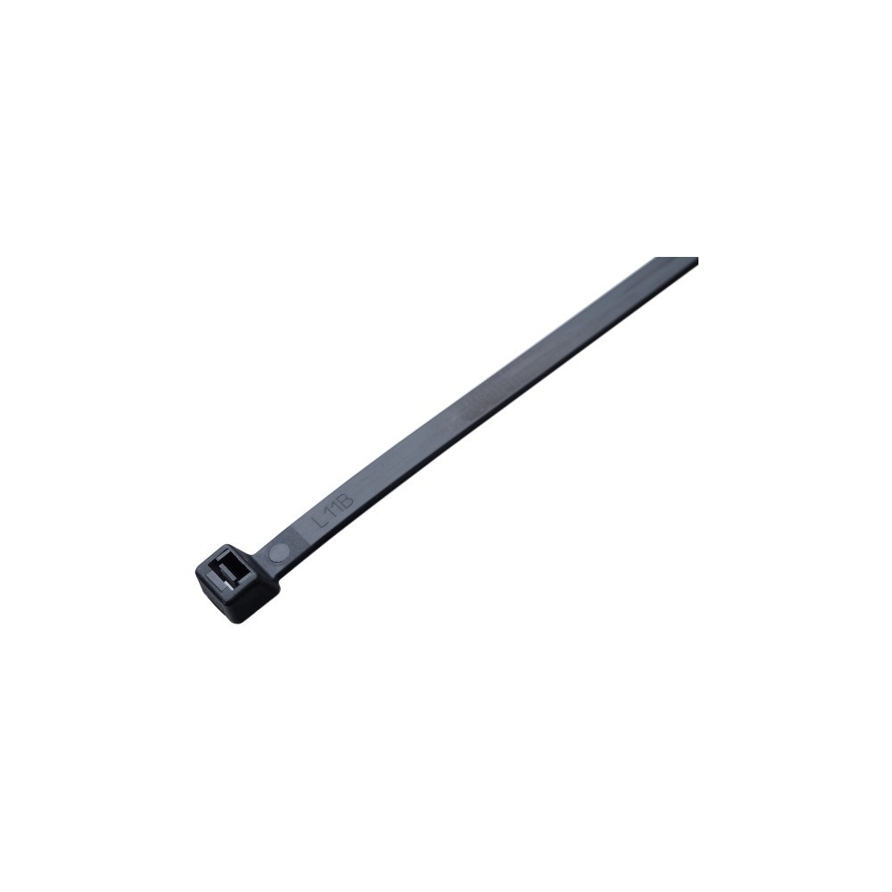 Solar Plus Kabelbinder 7,6X400 sort UV-bestandig, Max Ø diameter 114,5m...