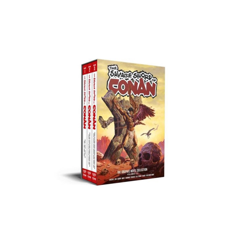 Titan Books Ltd The Savage Sword of Conan 1-3 Slipcase Set (häftad, eng)
