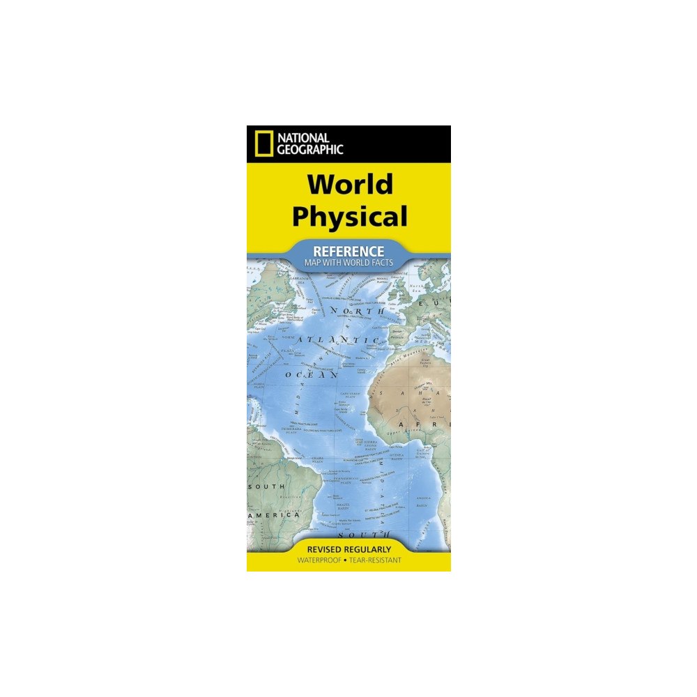 National Geographic Maps National Geographic World Physical Map