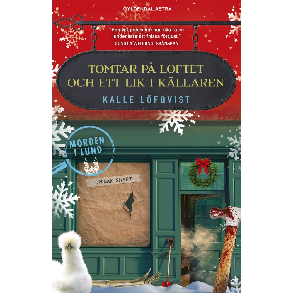 Kalle Löfqvist Tomtar på loftet och ett lik i källaren (inbunden)