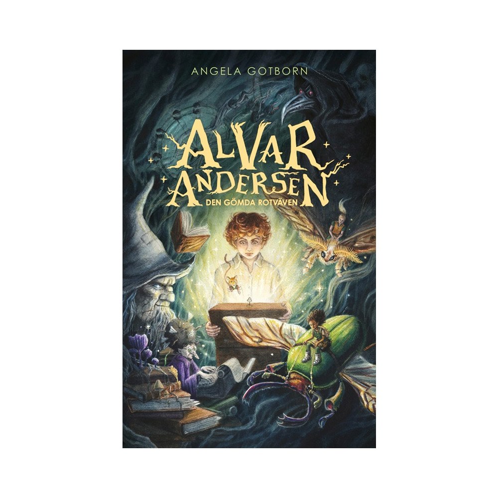 Angela Gotborn Den gömda rotväven (bok, kartonnage)