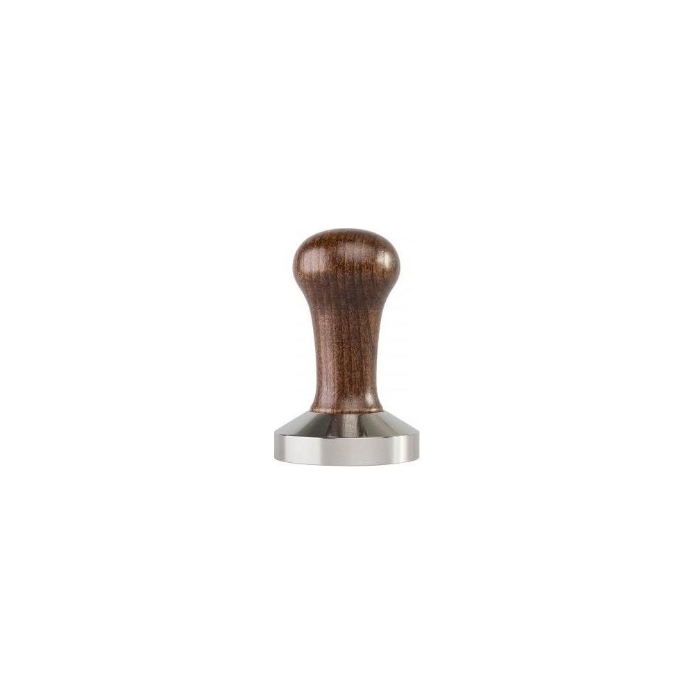 Motta Motta kaffetamper 58 mm i rostfritt stål med trähandtag, bru...