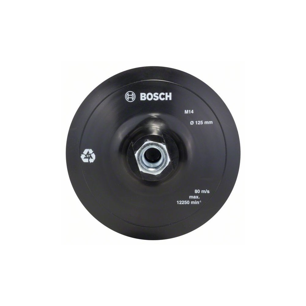 Bosch Powertools Bosch 2609256272 slipplatta för vinkelslip 125 mm M14 kardbo...
