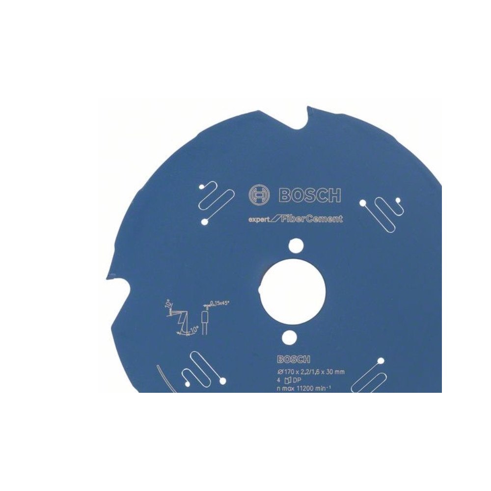 Bosch Powertools Bosch 2608644123 cirkelsågklinga 170 x 30 x 2,2 mm 4T för fi...