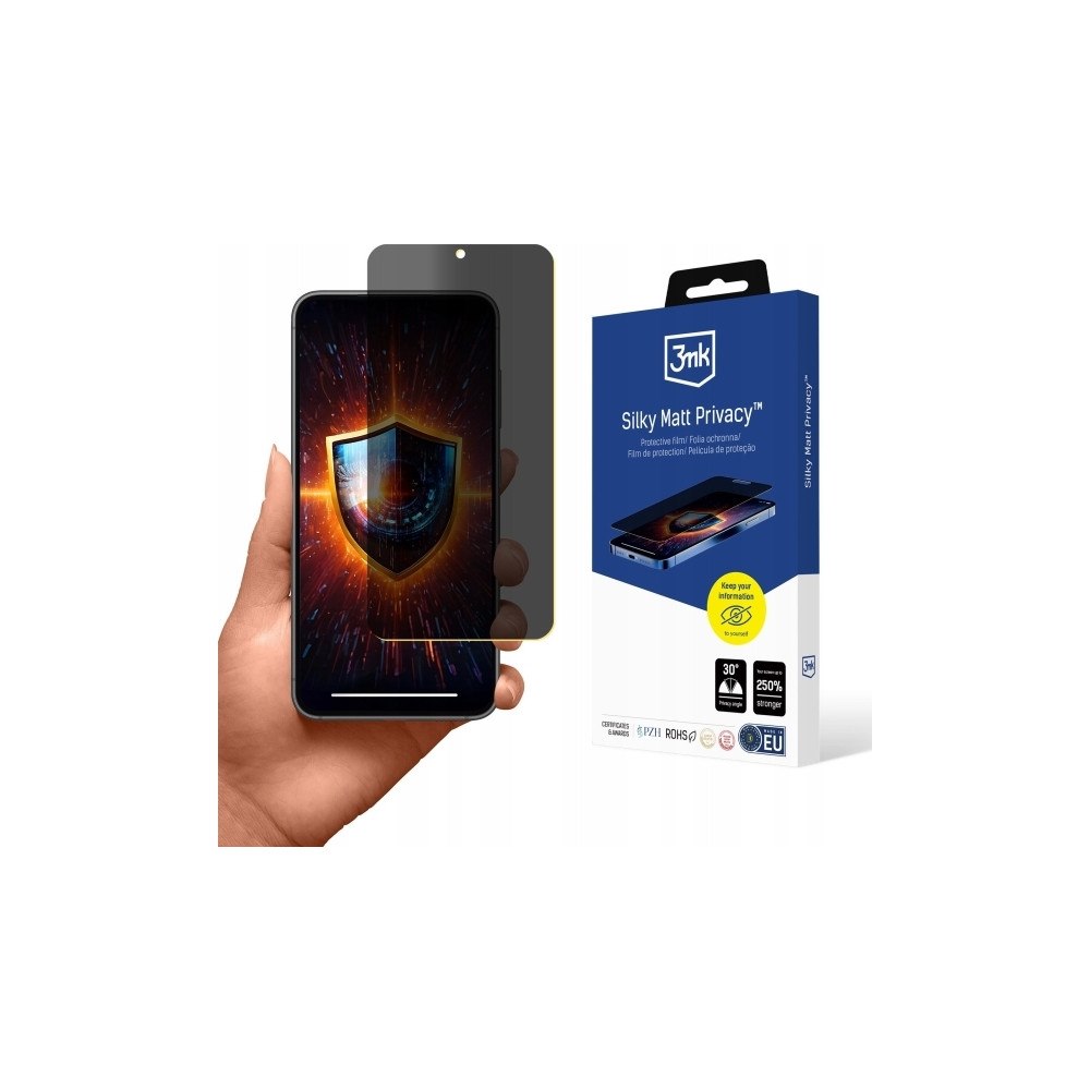 3MK 3mk Samsung Galaxy S23 5G skärmskydd med insynsskydd Silky M...