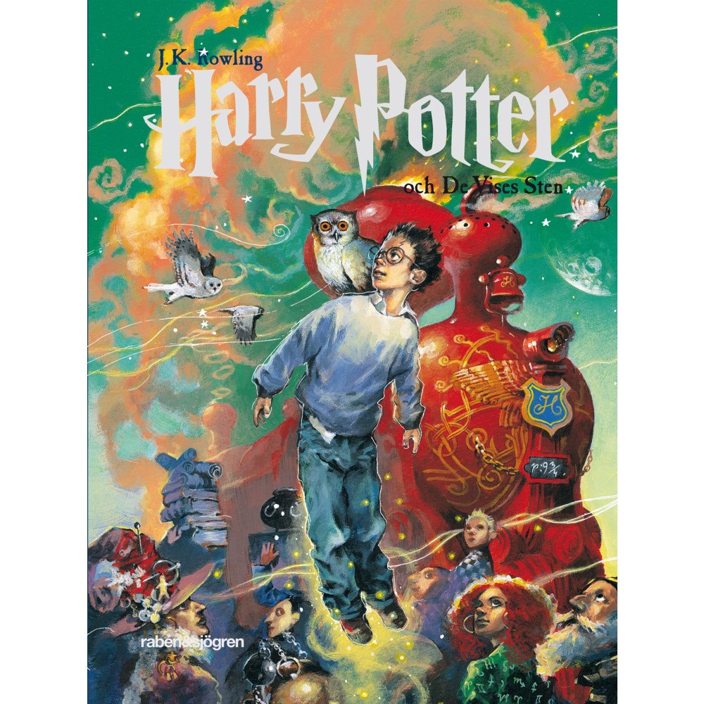 J. K. Rowling Harry Potter och de vises sten (inbunden)