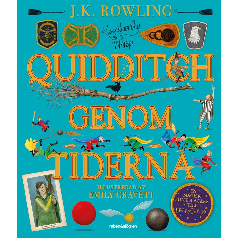 J. K. Rowling Quidditch genom tiderna (inbunden)